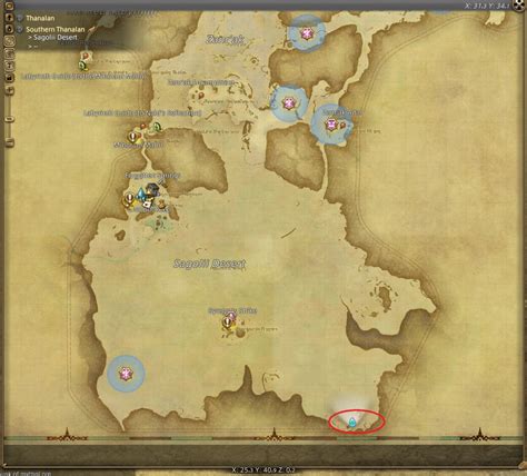 island mythril ore ffxiv location.